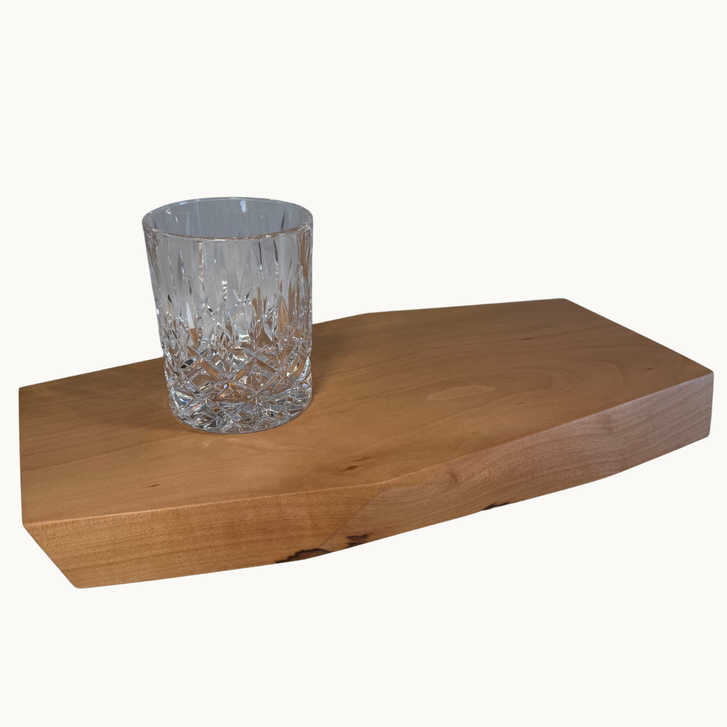 Luxury Sculpted Pearwood Serving Board