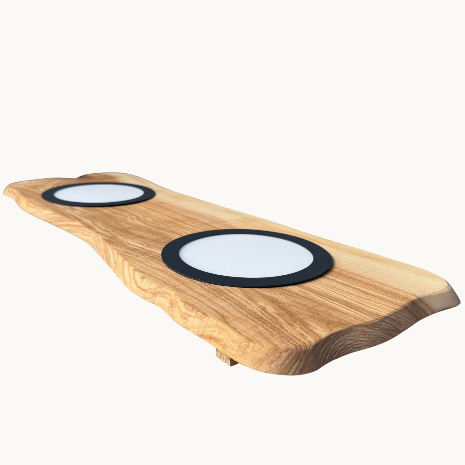 Live Edge Ceiling Light