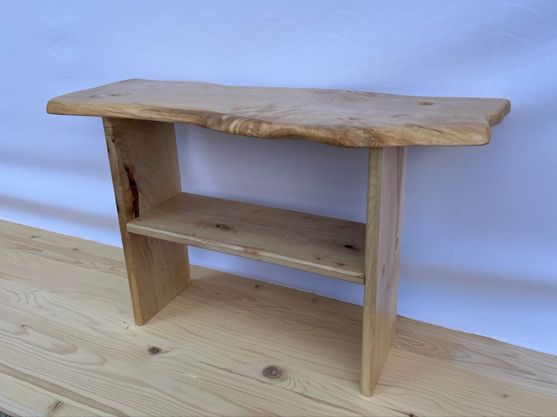 Live Edge Maple Rack