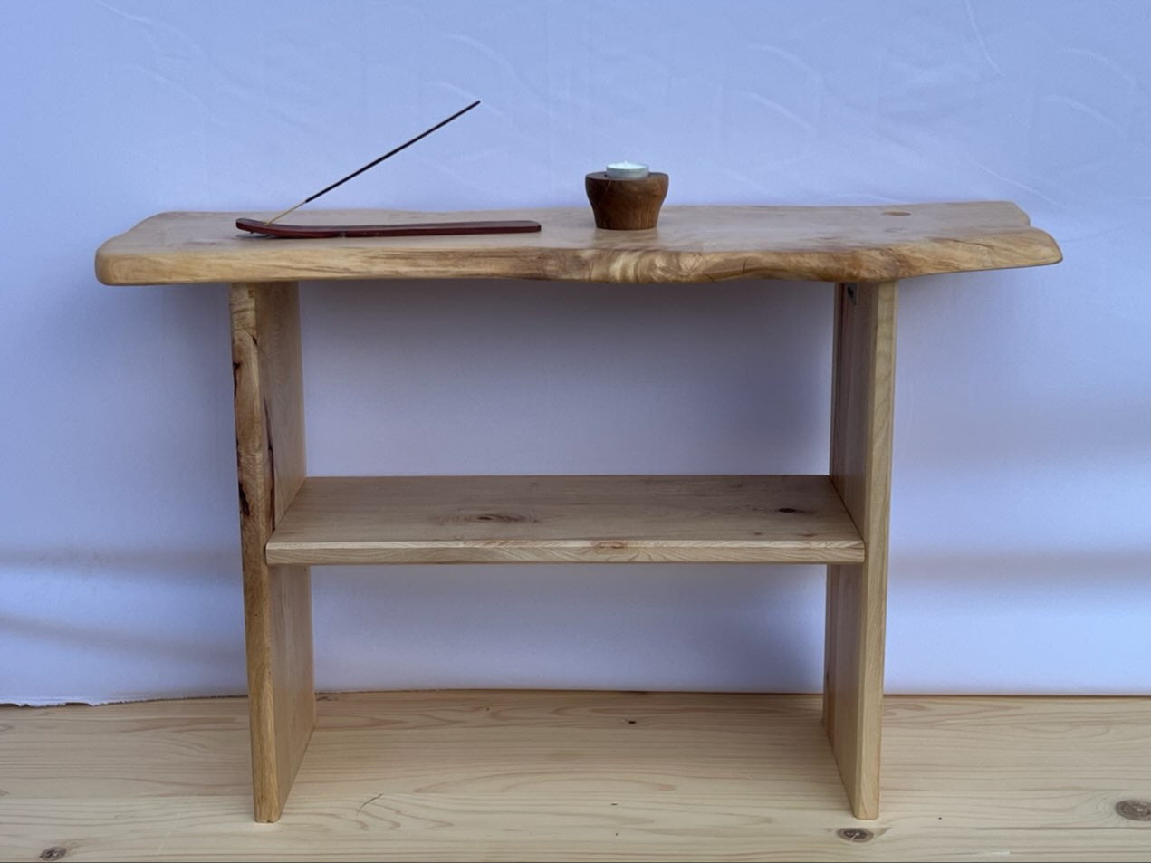 Live Edge Maple Rack
