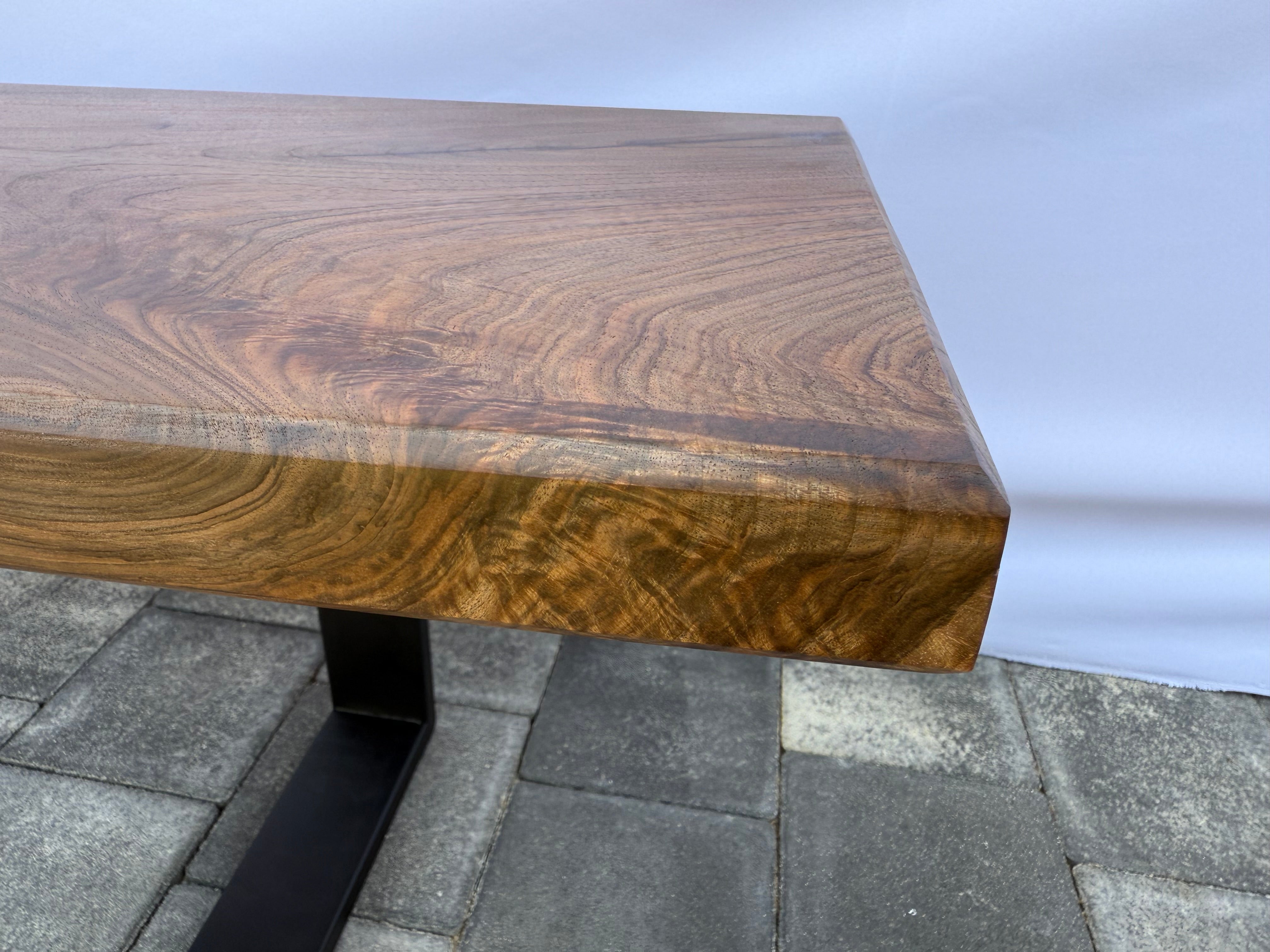 Modern Walnut Coffee Table
