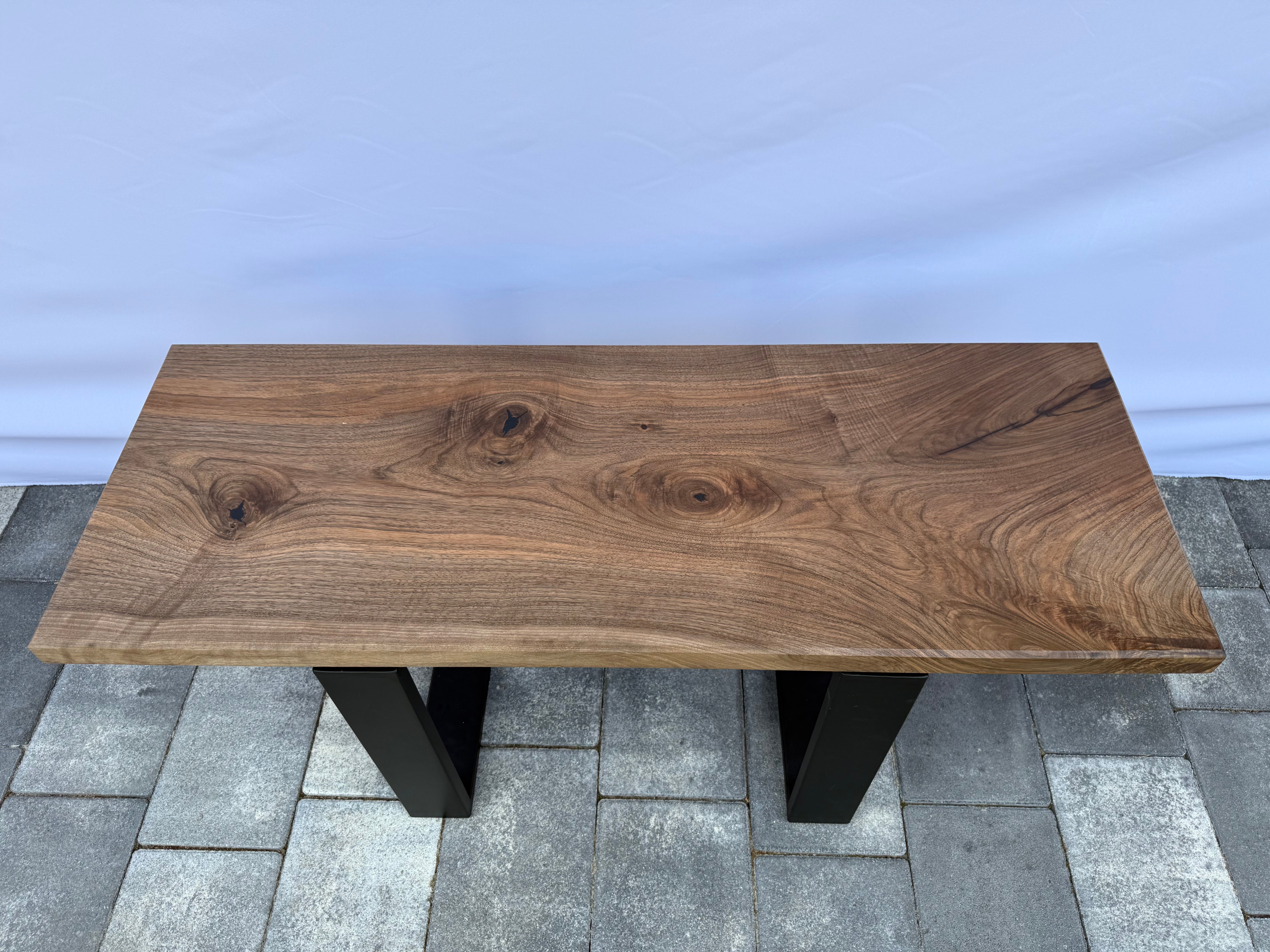 Modern Walnut Coffee Table
