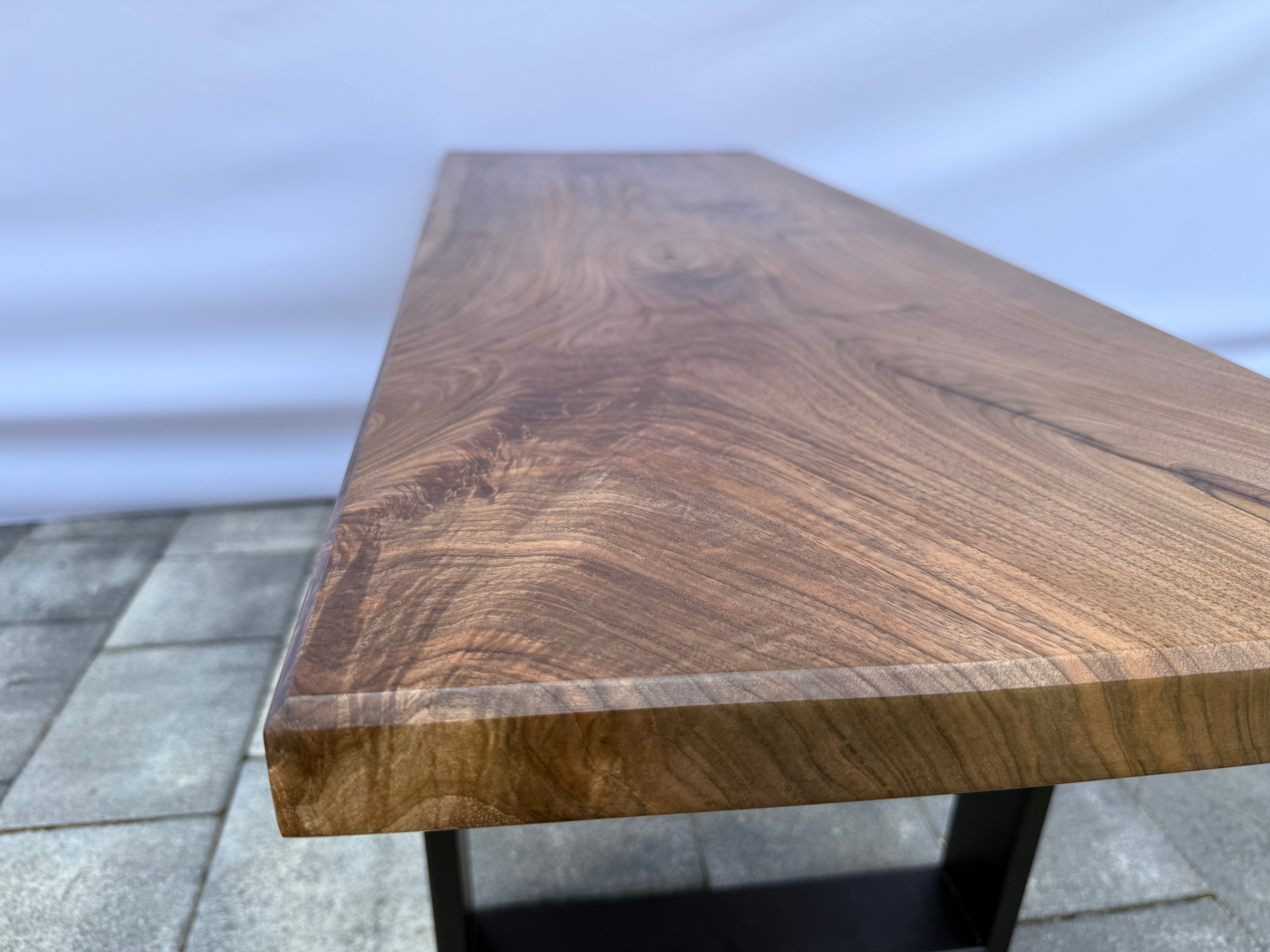Modern Walnut Coffee Table