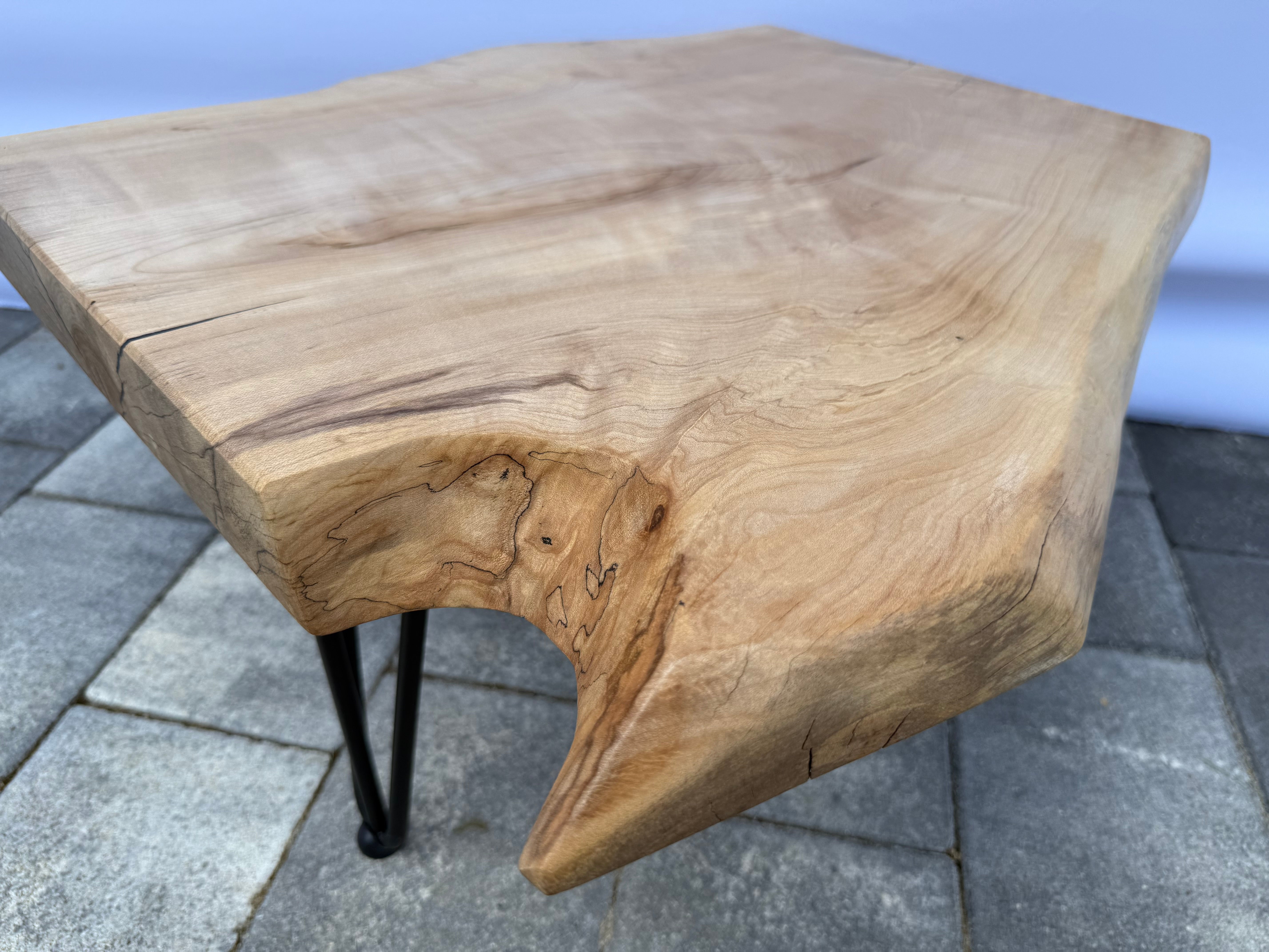 Rustic Live Edge Coffee Table