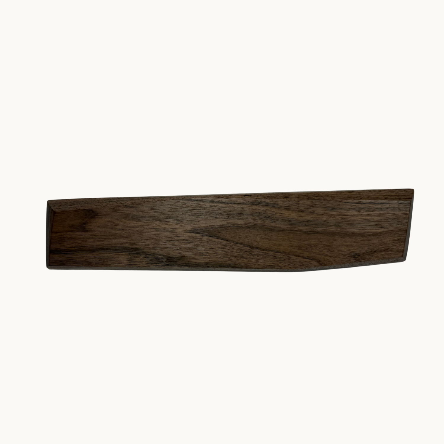 Sculpted Asymmetric Walnut Knife Holder