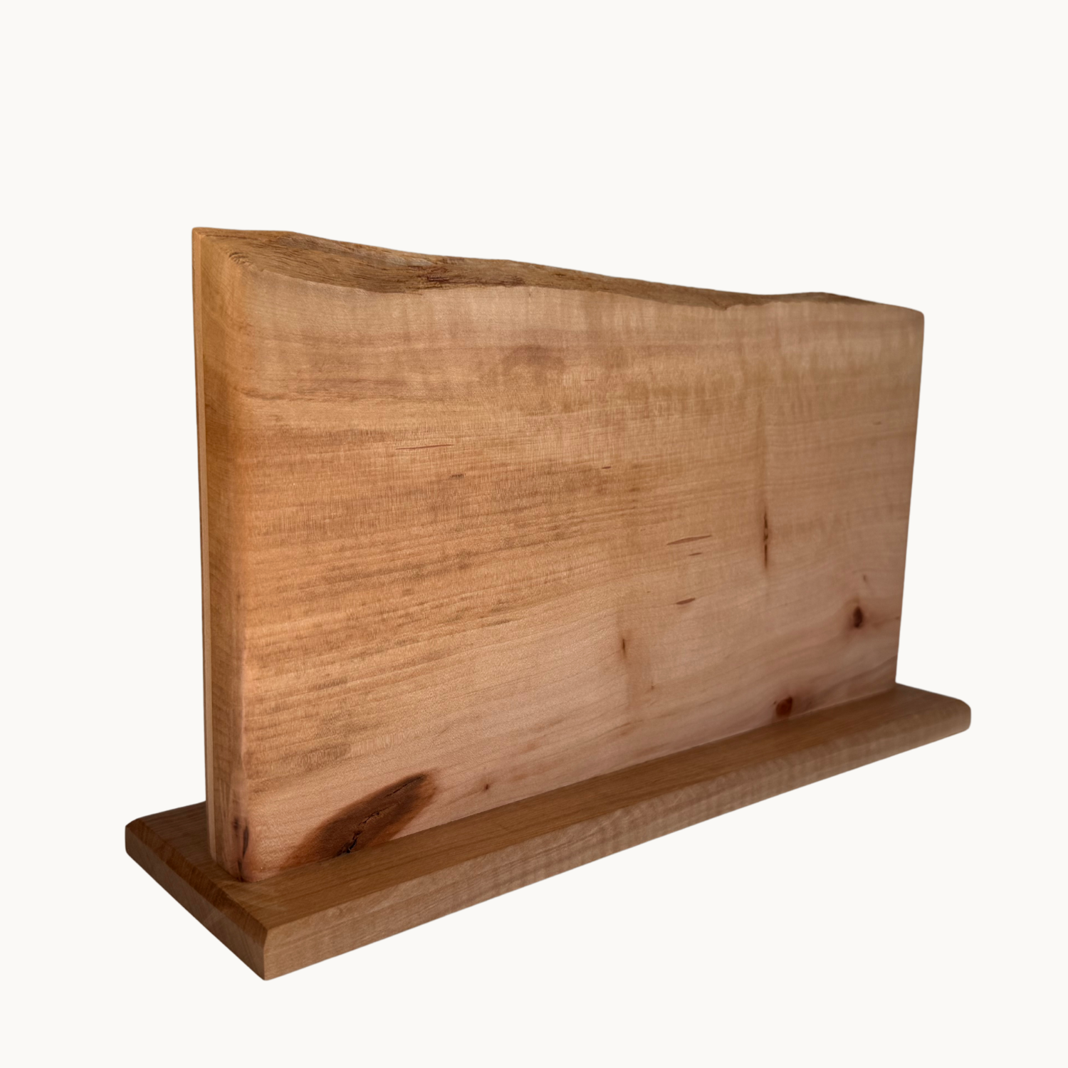 Pearwood Live Edge Knife Holder