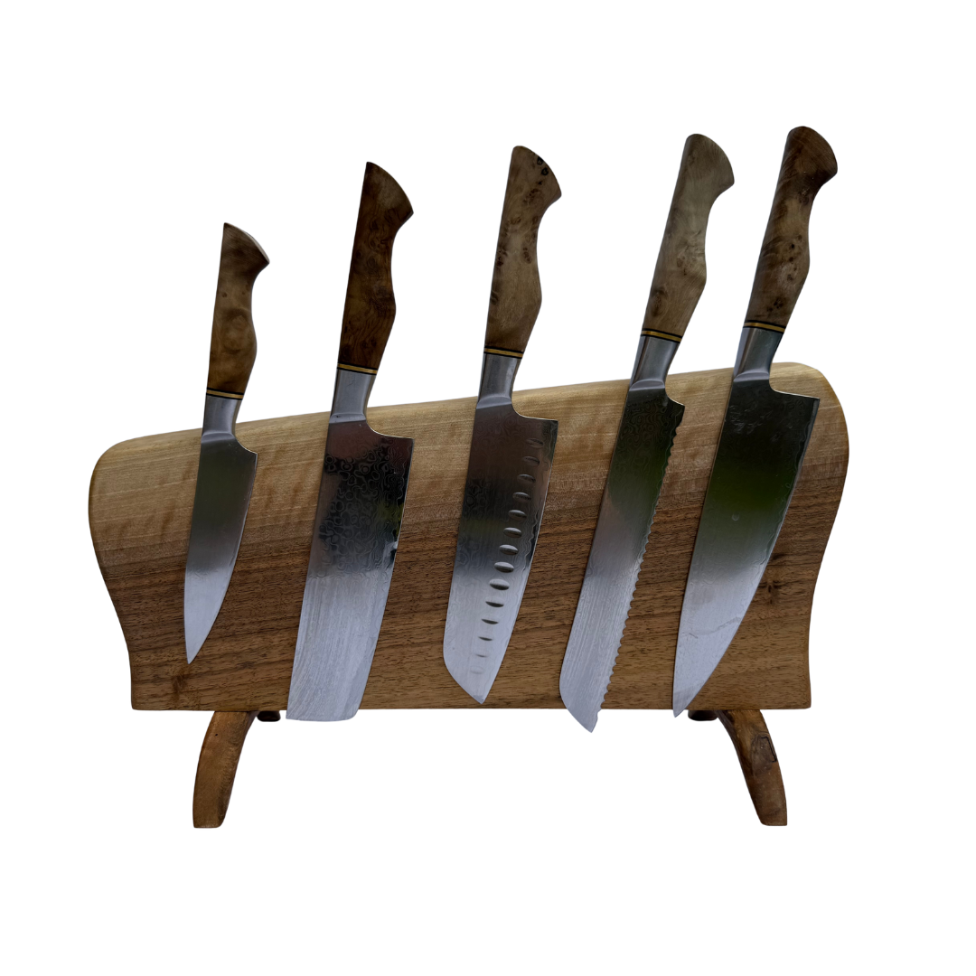 Rustic Magnetic Knife Stand
