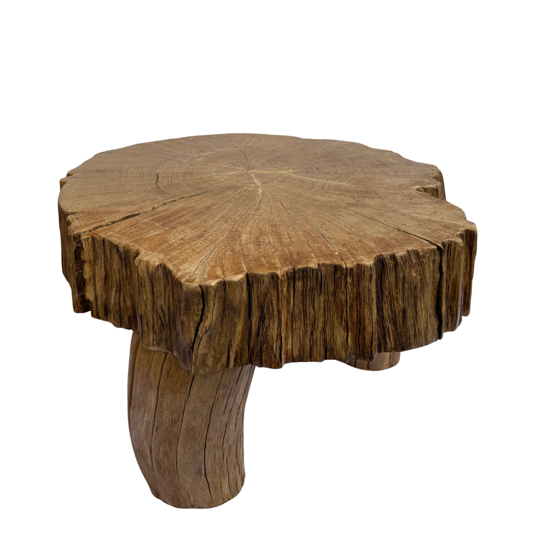 Rustic Log Coffe table