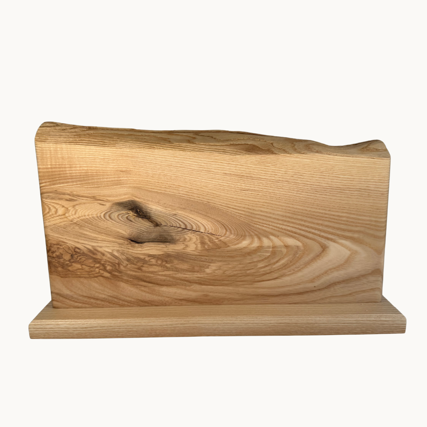 Ash Live Edge Knife Holder