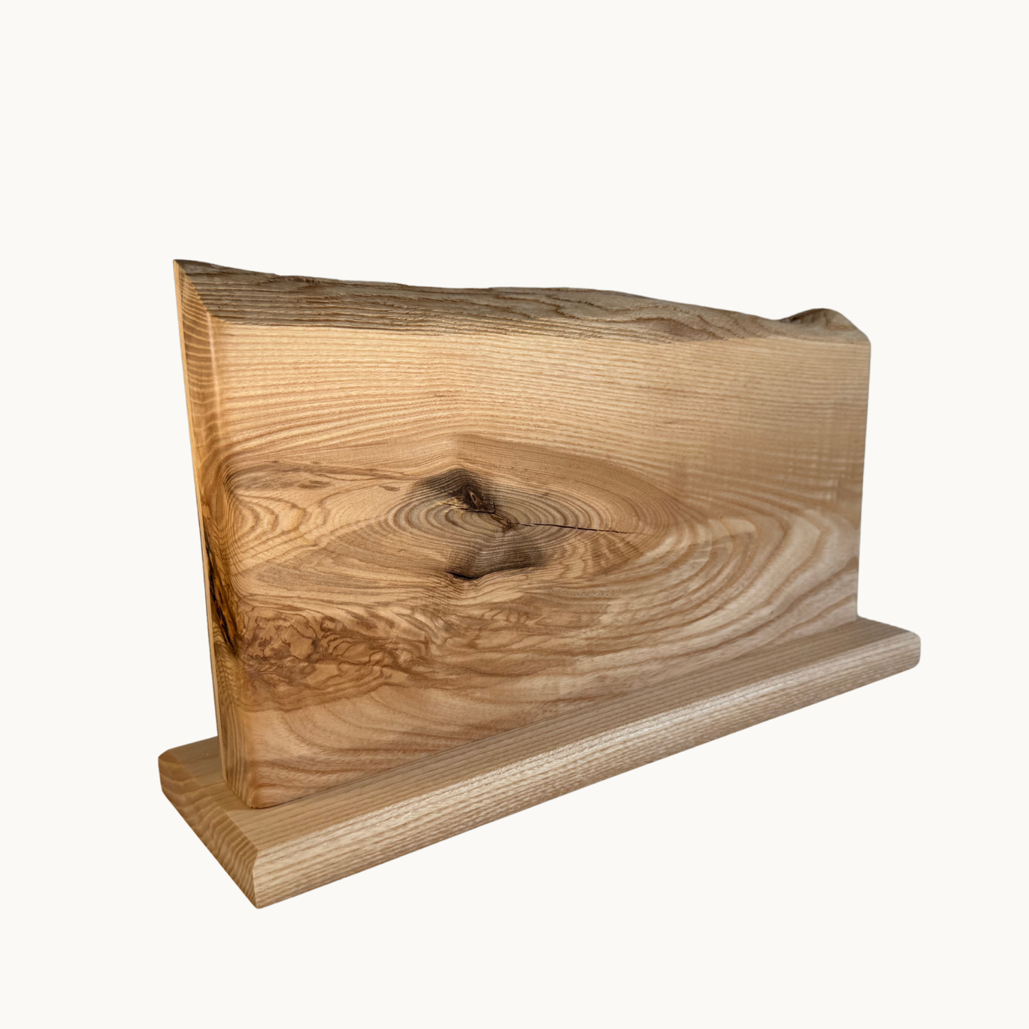 Ash Live Edge Knife Holder