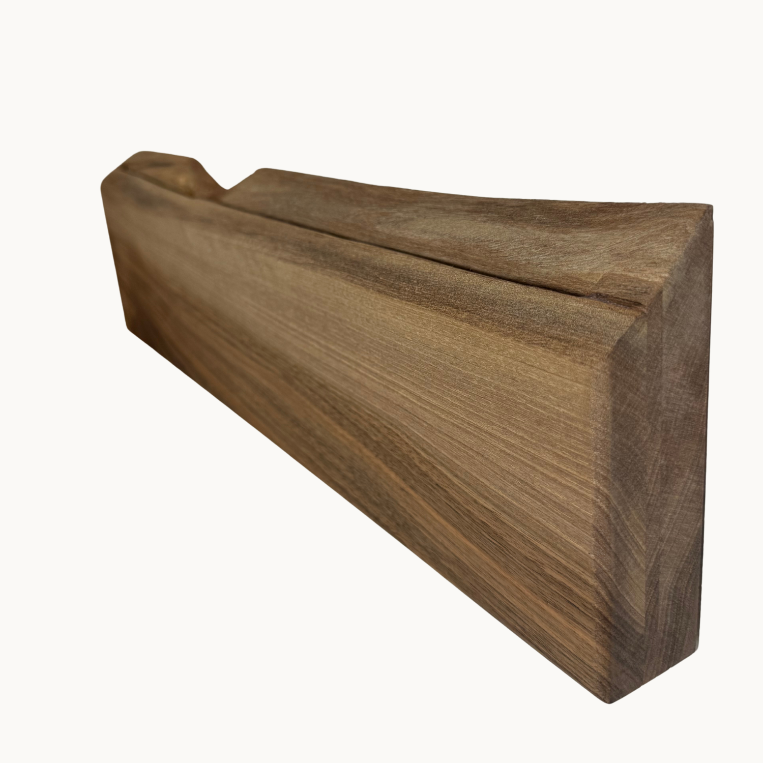 Walnut Flat Wall Knife Holder