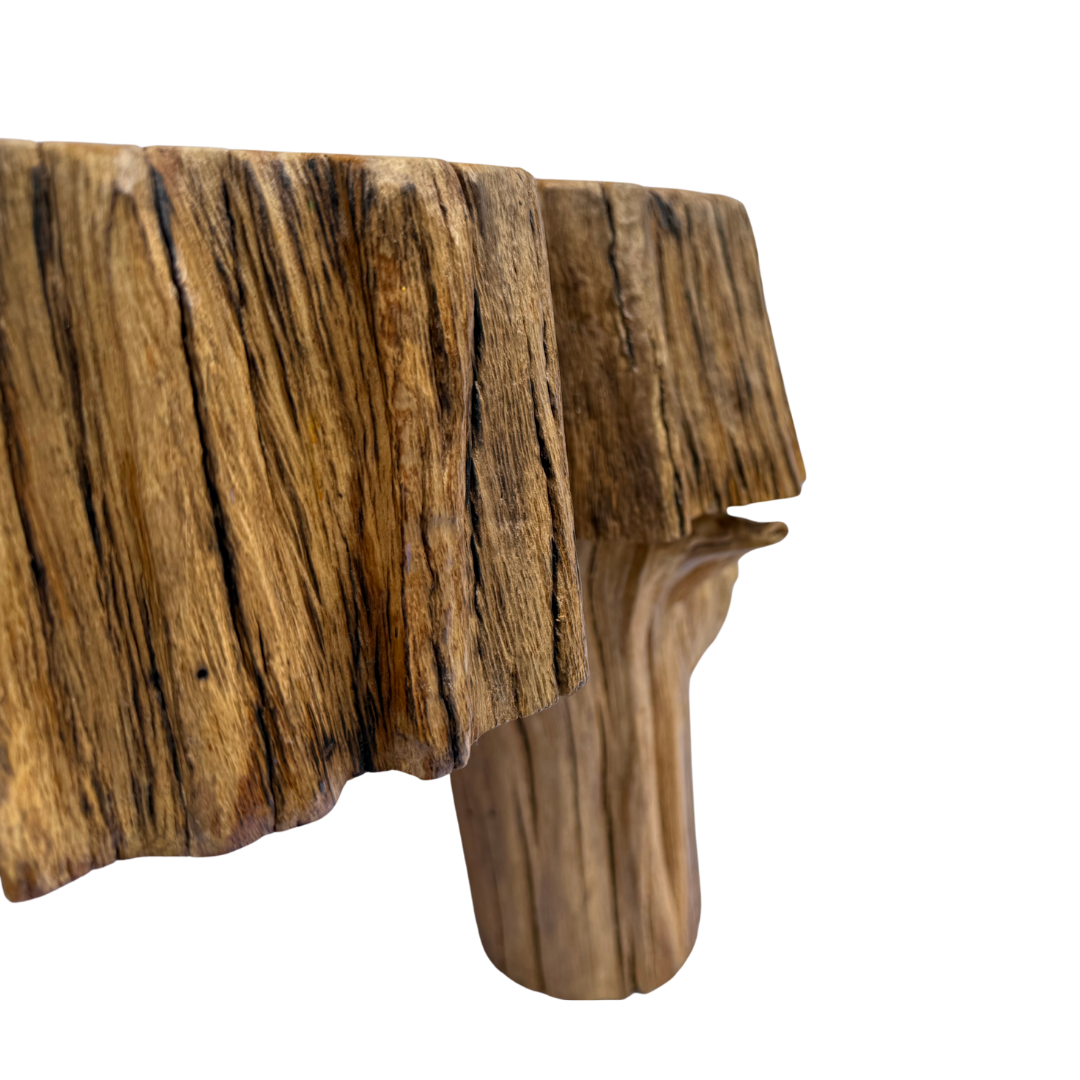 Rustic Log Coffe table
