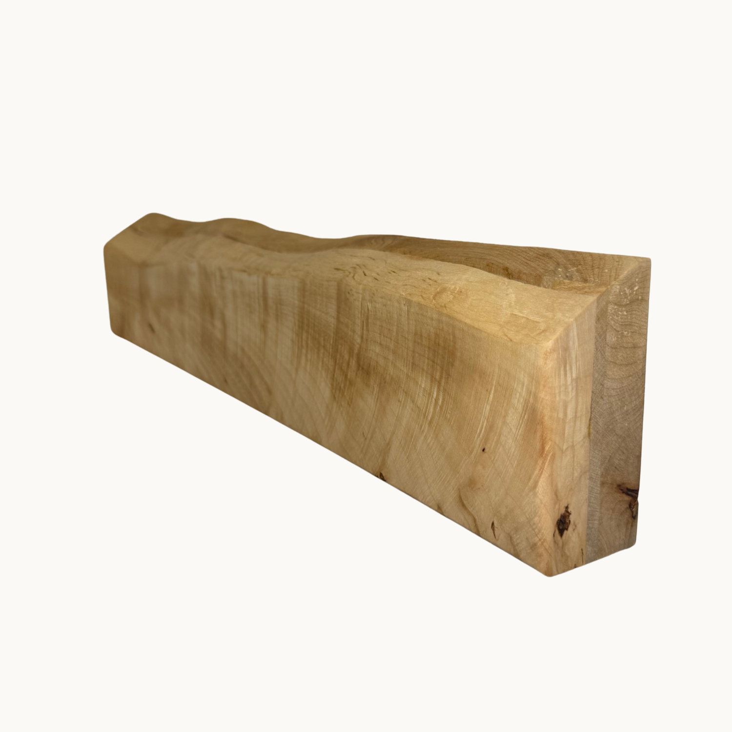 Maple Flat Wall Knife Holder