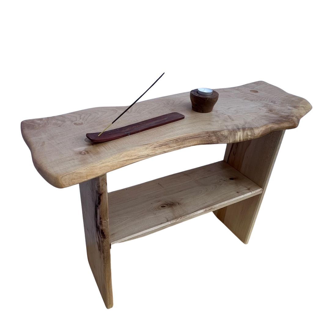 Live Edge Maple Rack