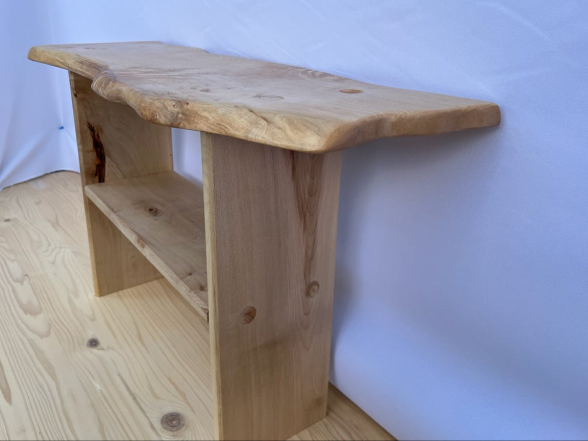 Live Edge Maple Rack
