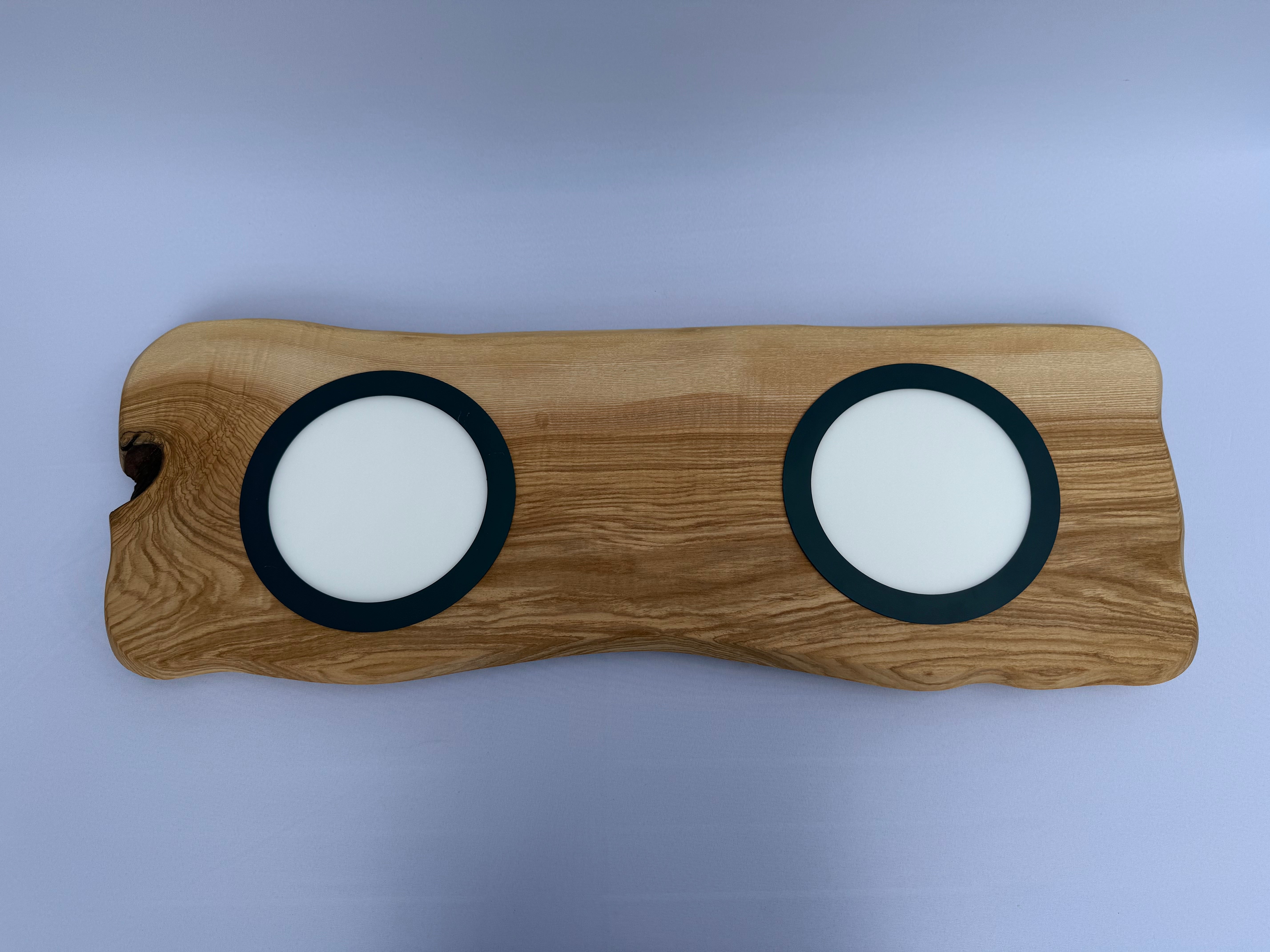 Live Edge Ceiling Light