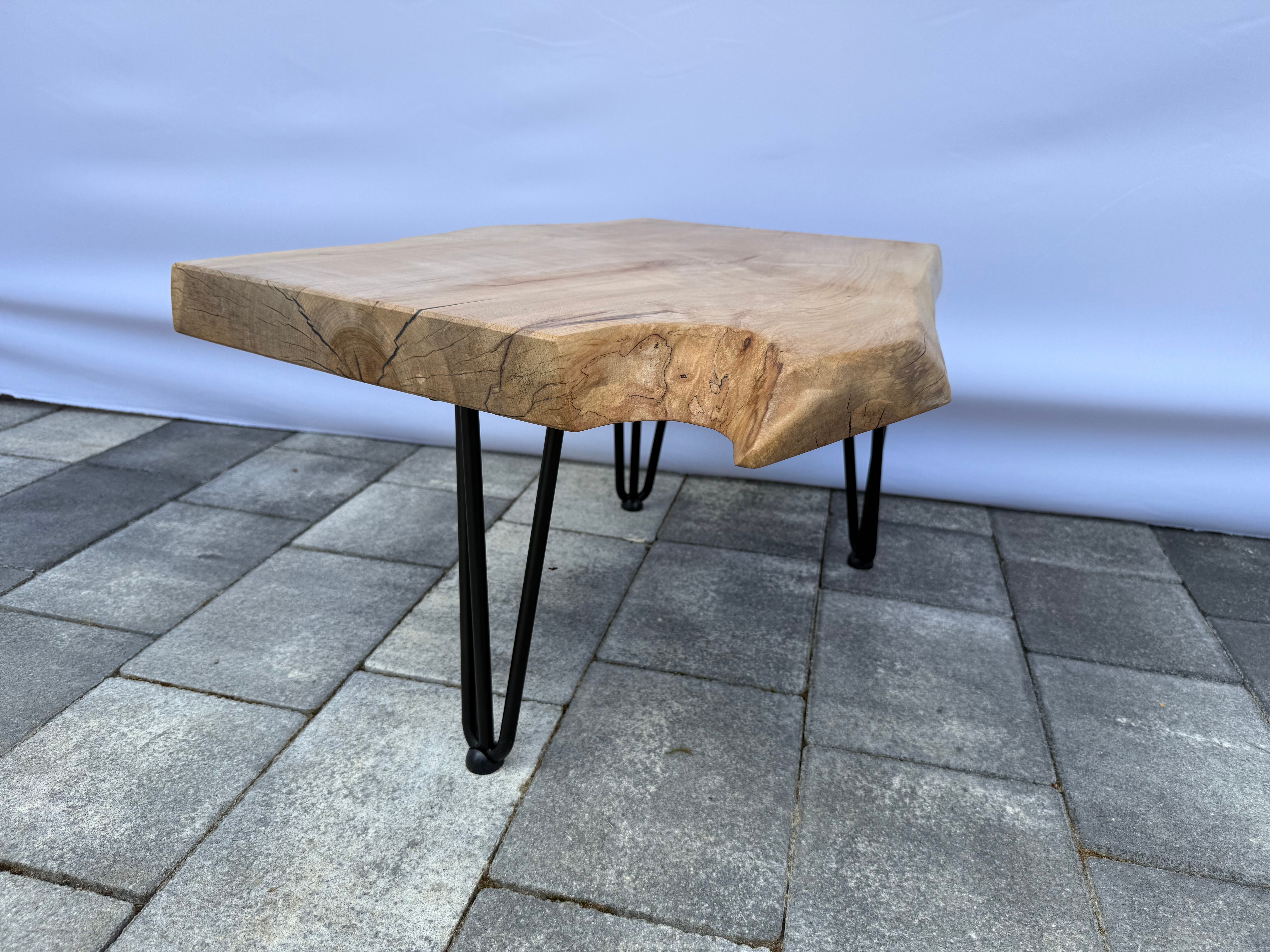 Rustic Live Edge Coffee Table